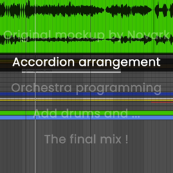 novark entertainment-secret project-music arrangement